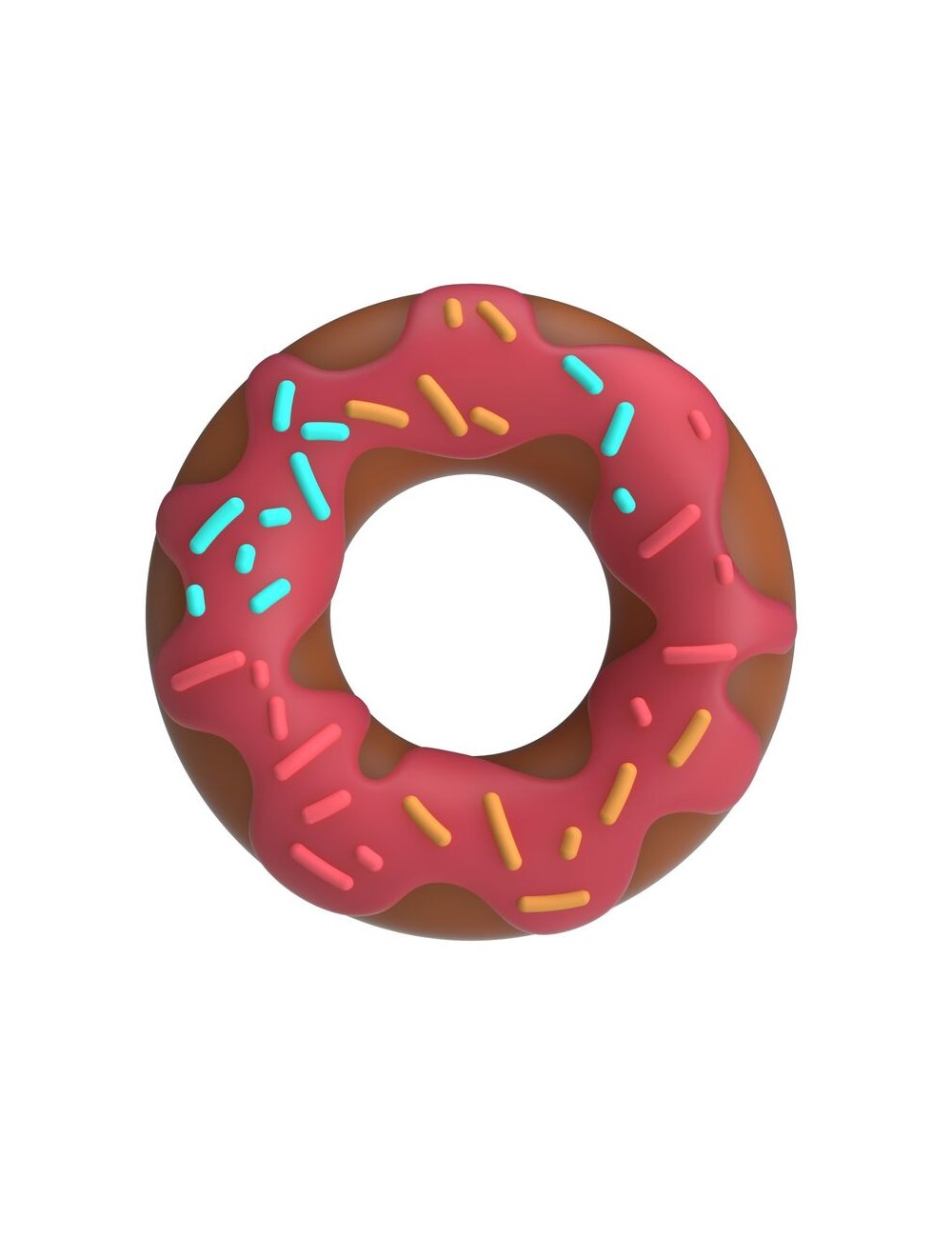 PRETTY LOVE - ANELLO PER PENE SUPER DONUT ROSA