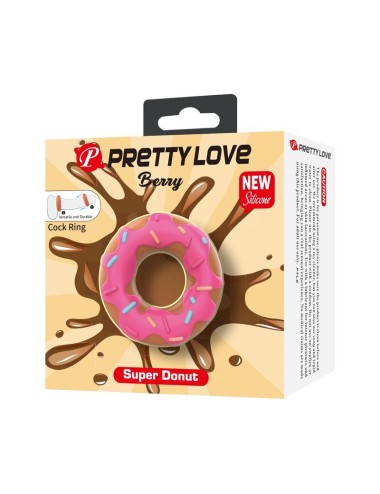 PRETTY LOVE - ANELLO PER PENE SUPER DONUT ROSA