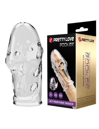 PRETTY LOVE - MANICOTTO PER PENE ROCKER PER UN PENE PIÙ SPESSO E TRASPARENTE