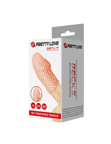 PRETTY LOVE - MANICOTTO PER PENE DA GEEK PER UN PENE PIÙ SPESSO