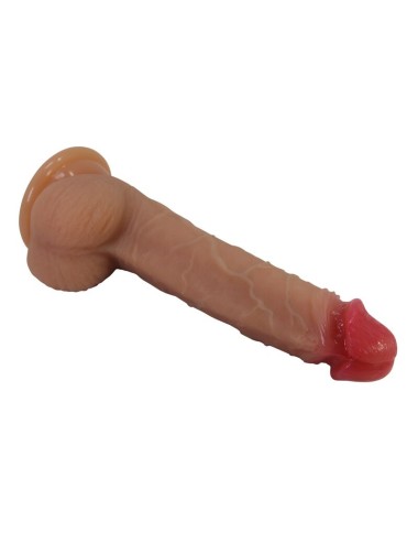 PRETTY LOVE - JOVITA DILDO IN SILICONE REALISTICO CON VENTOSA 19 CM Ø 4,5 CM