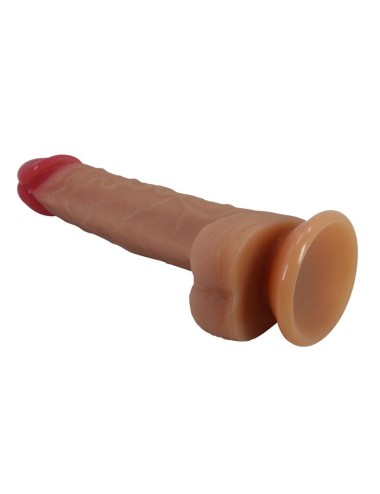 PRETTY LOVE - JOVITA DILDO IN SILICONE REALISTICO CON VENTOSA 19 CM Ø 4,5 CM