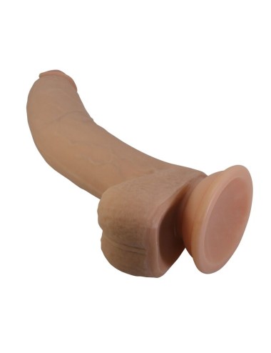 PRETTY LOVE - DILDO FLESSIBILE REALISTICO ELLCUMENT 18 CM Ø 4.5 CM TPE NATURALE