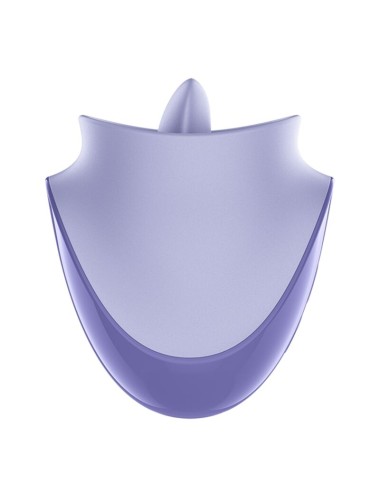 SATISFYER - TONGUE DANCER STIMOLATORE CLITORIDEO CON VIBRAZIONI E PULSAZIONI LILLA