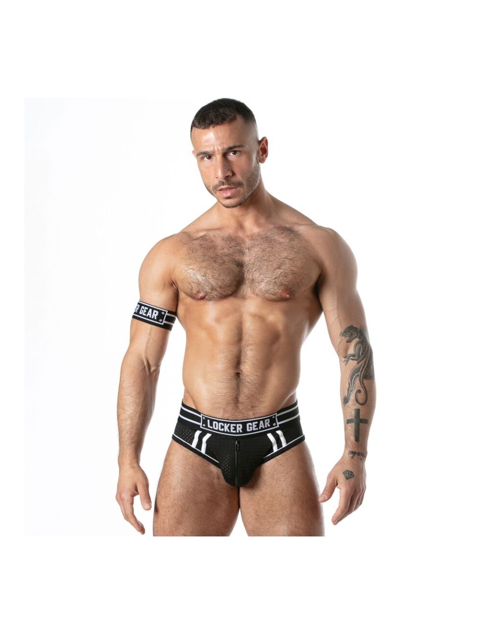 LOCKER GEAR - INSOLITO SPORTIVO IN RETE NERO TAGLIA M