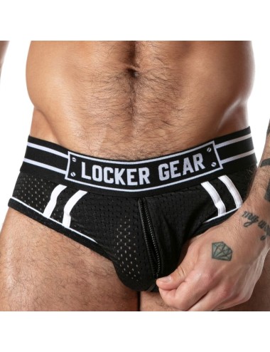 LOCKER GEAR - INSOLITO SPORTIVO IN RETE NERO TAGLIA M