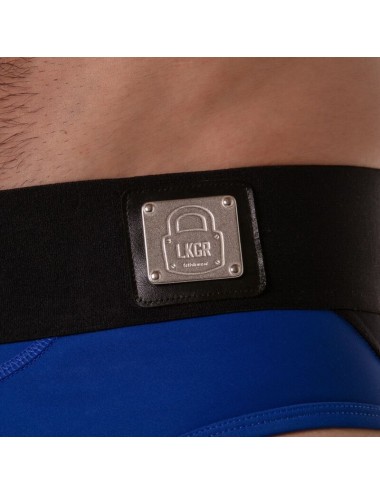 LOCKER GEAR - LOCKER GEAR CON FASCIA IN VITA LARGA BLU L
