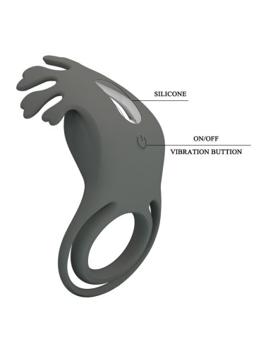 PRETTY LOVE - ANELLO VIBRANTE RICARICABILE CON STIMOLATORE