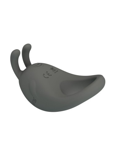 PRETTY LOVE - ANELLO VIBRANTE RICARICABILE CON STIMOLATORE A FORMA DI CONIGLIO
