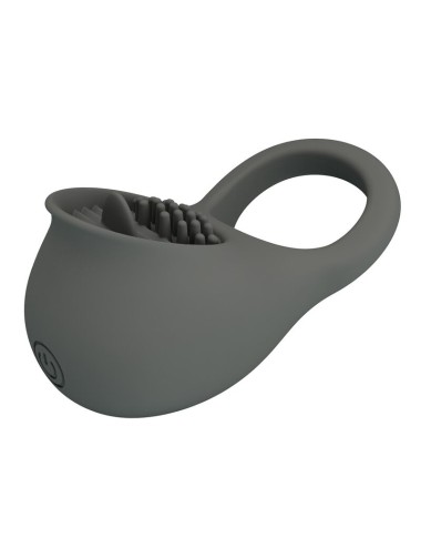 PRETTY LOVE - ANELLO VIBRANTE RICARICABILE CON STIMOLAZIONE ORALE