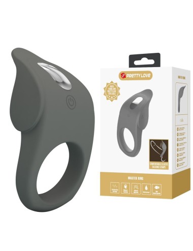 PRETTY LOVE - ANELLO VIBRANTE IN SILICONE FLESSIBILE RICARICABILE