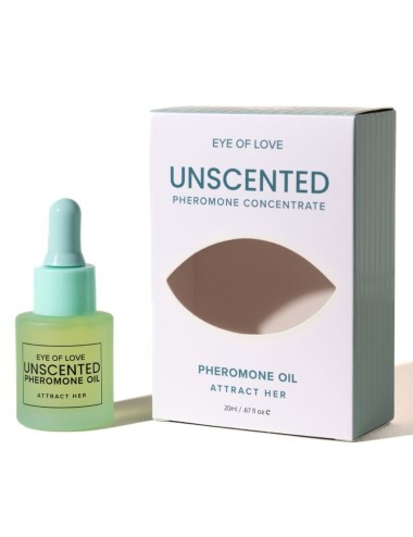 EYE OF LOVE - OLIO PROFUMATO CON FEROMONI PER UOMO, SENZA PROFUMO, 20 ML