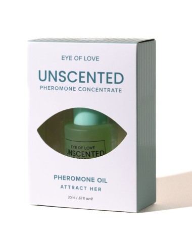 EYE OF LOVE - OLIO PROFUMATO CON FEROMONI PER UOMO, SENZA PROFUMO, 20 ML