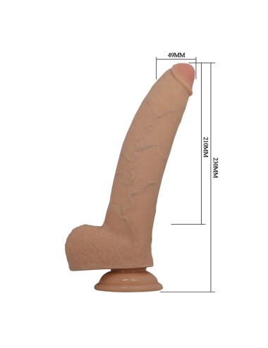 PRETTY LOVE - FABIAN DILDO FLESSIBILE CON VENTOSA