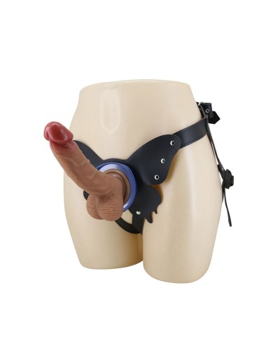 PRETTY LOVE - IMBRACATURA STRAP-ON YETI CON DILDO A VENTOSA