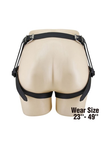 PRETTY LOVE - IMBRACATURA STRAP-ON YETI CON DILDO A VENTOSA