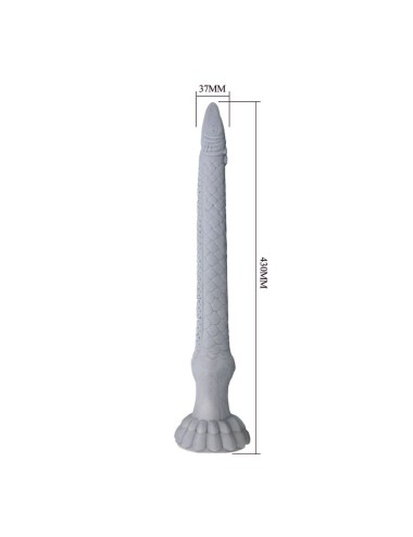 POWER MONSTERS - DILDO IN SILICONE BASILISK FANTASY 43 CM Ø 5 CM