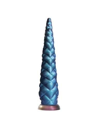 POWER MONSTERS - DILDO IN SILICONE FANTASY TRICOLOR TENTACLE ABYSSAL 46 CM Ø 7 CM