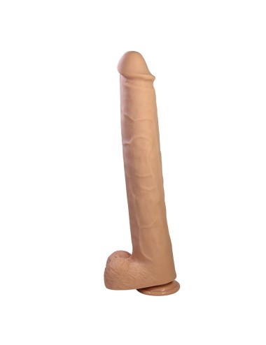 PRETTY LOVE - PAT DILDO FLESSIBILE E REALISTICO CON VENTOSA 40 CM -Ø- 6 CM