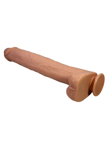 PRETTY LOVE - PAT DILDO FLESSIBILE E REALISTICO CON VENTOSA 40 CM -Ø- 6 CM