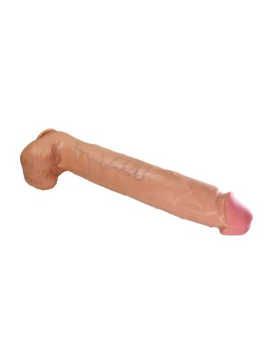 PRETTY LOVE - RAEL DILDO REALISTICO FLESSIBILE CON VENTOSA 40 CM -Ø- 6 CM MARRONE