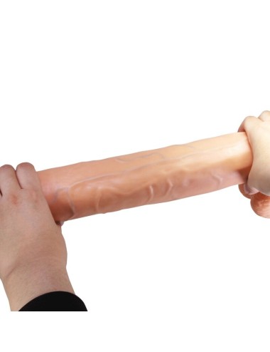 PRETTY LOVE - RAEL DILDO REALISTICO FLESSIBILE CON VENTOSA 40 CM -Ø- 6 CM MARRONE