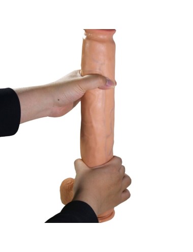 PRETTY LOVE - RAEL DILDO REALISTICO FLESSIBILE CON VENTOSA 40 CM -Ø- 6 CM MARRONE