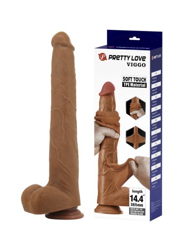 PRETTY LOVE - VIGGO DILDO REALISTICO MORBIDO AL TOCCO DELLA PELLE