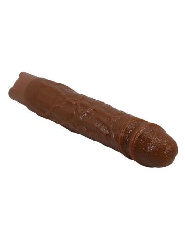 PRETTY LOVE - KESSLER DILDO VIBRANTE REALISTICO CON 10 MODALITÀ DI VIBRAZIONE E 10 ROTAZIONI, 22 CM, MARRONE