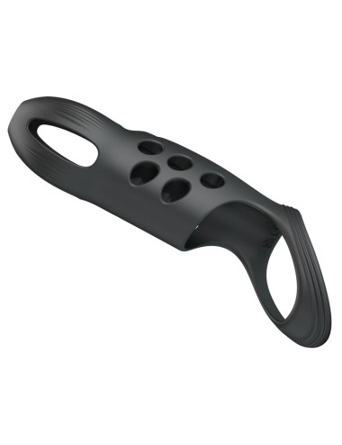 PRETTY LOVE - ANELLO PER PENE VIBRANTE RICARICABILE CRAIG NERO