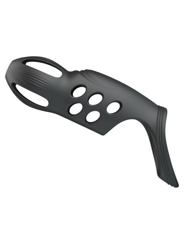 PRETTY LOVE - ANELLO PER PENE VIBRANTE RICARICABILE CRAIG NERO