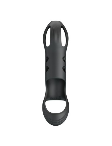 PRETTY LOVE - ANELLO PER PENE VIBRANTE RICARICABILE CRAIG NERO