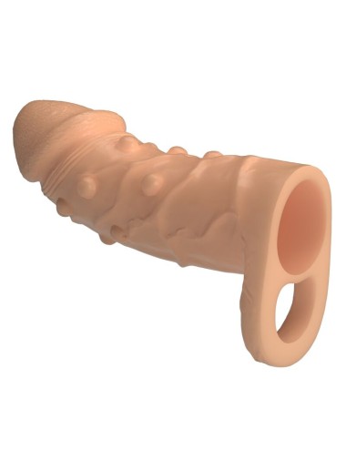 PRETTY LOVE - MANICOTTO DI ESTENSIONE DEL PENE DORT 14 CM Ø 4 CM NATURALE