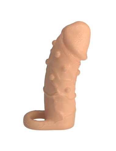 PRETTY LOVE - MANICOTTO DI ESTENSIONE DEL PENE DORT 14 CM Ø 4 CM NATURALE