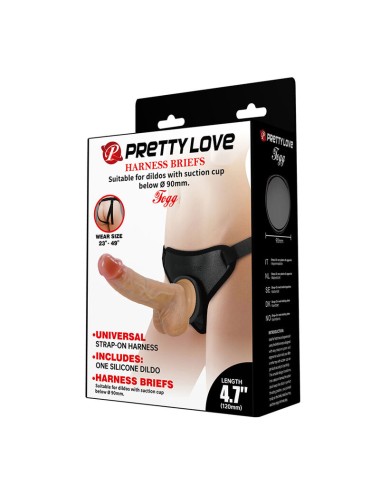 PRETTY LOVE - IMBRACATURA UNIVERSALE CON DILDO REALISTICO