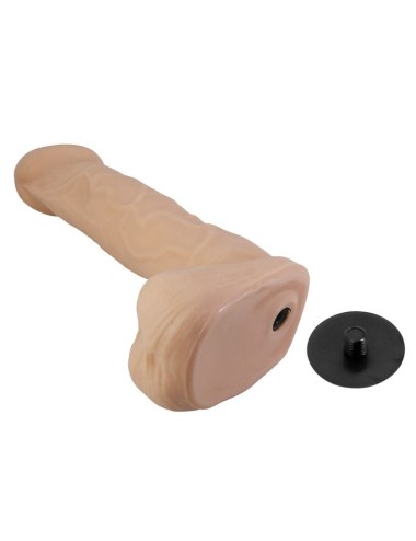 PRETTY LOVE - IMBRACATURA KASPAR CON DILDO FLESSIBILE 21 CM Ø 5 CM NATURALE