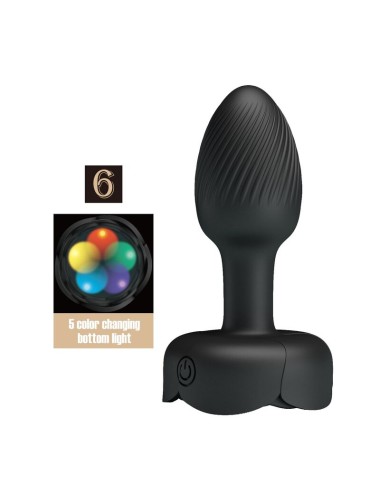 PRETTY LOVE - PLUG ANALE VIBRANTE RICARICABILE CON 10 MODALITÀ