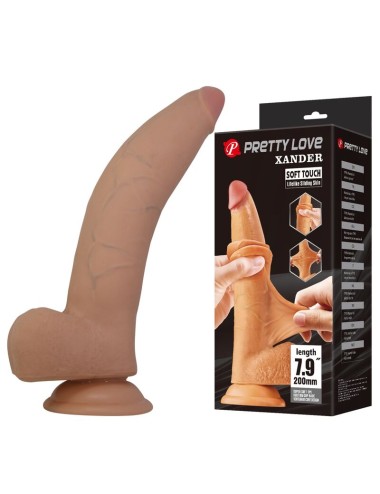 PRETTY LOVE - XANDER DILDO REALISTICO 20 CM Ø 5 CM NATURALE