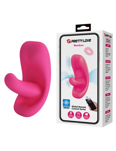 PRETTY LOVE - HAZELYNN MASSAGGIATORE ROSA CON 12 FUNZIONI E CONTROLLO TRAMITE APP
