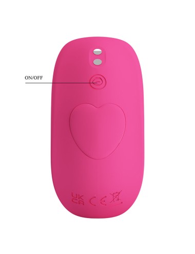PRETTY LOVE - HAZELYNN MASSAGGIATORE ROSA CON 12 FUNZIONI E CONTROLLO TRAMITE APP