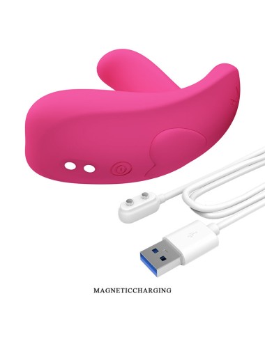 PRETTY LOVE - HAZELYNN MASSAGGIATORE ROSA CON 12 FUNZIONI E CONTROLLO TRAMITE APP