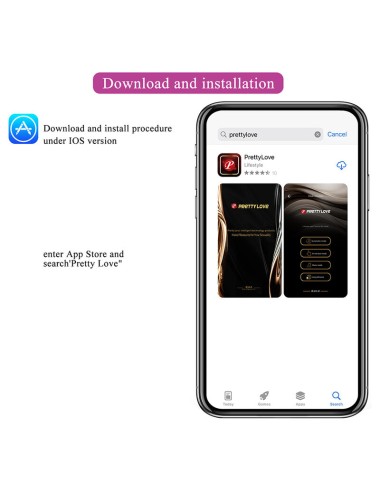 PRETTY LOVE - HAZELYNN MASSAGGIATORE ROSA CON 12 FUNZIONI E CONTROLLO TRAMITE APP