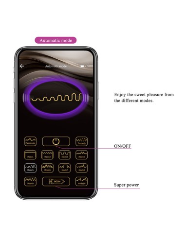 PRETTY LOVE - HAZELYNN MASSAGGIATORE ROSA CON 12 FUNZIONI E CONTROLLO TRAMITE APP