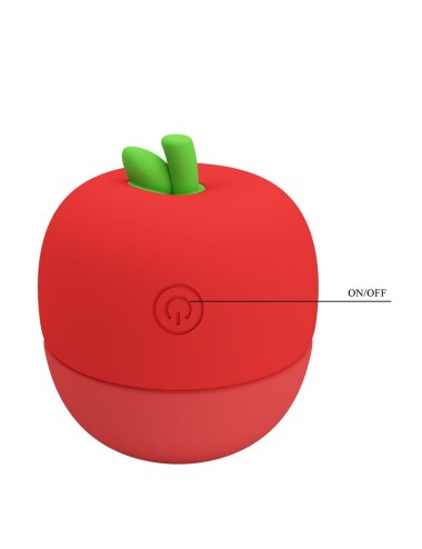 PRETTY LOVE - STIMOLATORE CLITORIDEO RICARICABILE CON EFFETTO LINGUA ROSSO