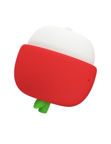 PRETTY LOVE - STIMOLATORE CLITORIDEO RICARICABILE CON EFFETTO LINGUA ROSSO