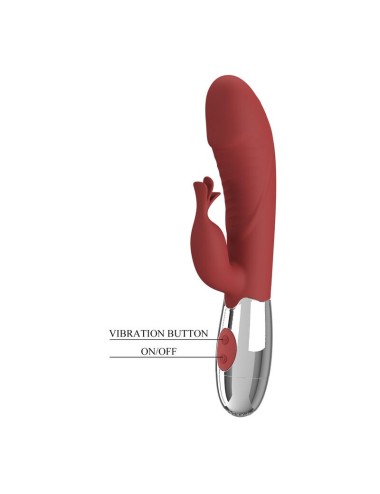 PRETTY LOVE - VIBRATORE A FORMA DI CONIGLIO IN PALISSANDRO