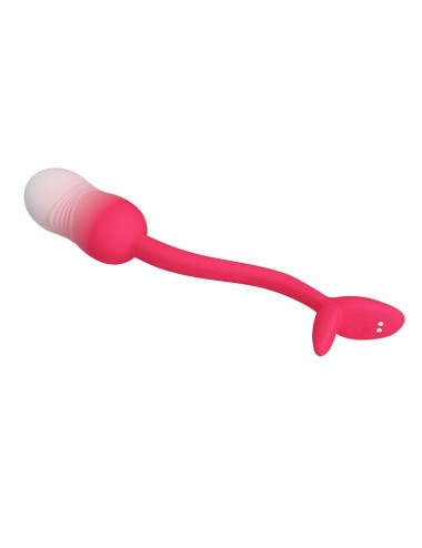 PRETTY LOVE - UOVO VIBRANTE CON CONTROLLO TRAMITE APP PULSEN, 12 FUNZIONI, RICARICABILE TRAMITE USB, ROSA