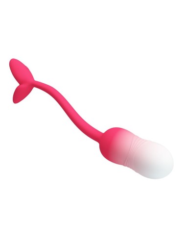 PRETTY LOVE - UOVO VIBRANTE CON CONTROLLO TRAMITE APP PULSEN, 12 FUNZIONI, RICARICABILE TRAMITE USB, ROSA