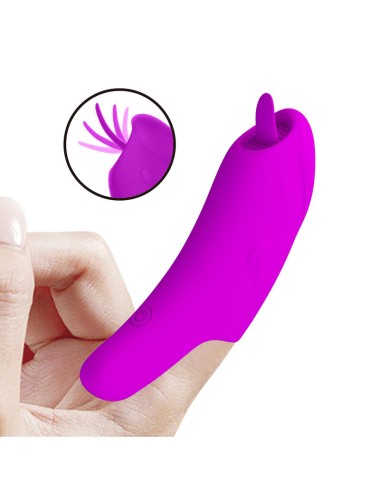 PRETTY LOVE - PETERSON HONEY FINGER VIBRATORE DA DITO RICARICABILE VIOLA