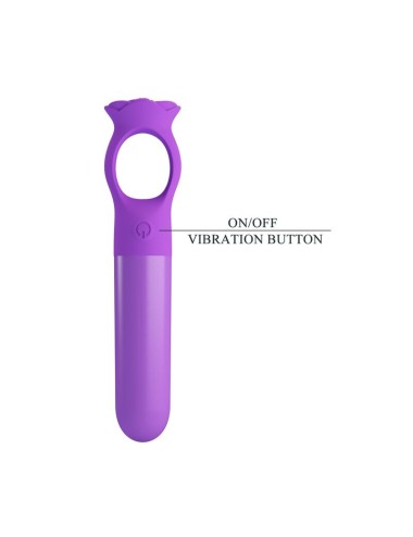 PRETTY LOVE - GIANA MINI MASSAGGIATORE VIBRANTE RICARICABILE VIOLA